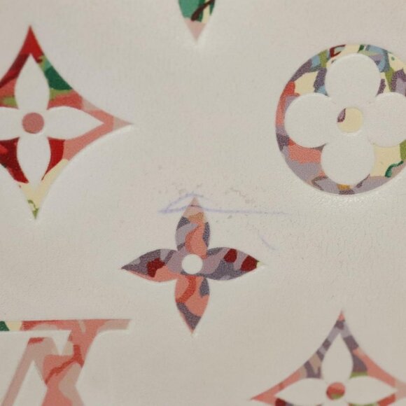 LOUIS VUITTON Monogram Garden Zippy Wallet White M81694 LV Auth 121163 - Picture 9 of 16